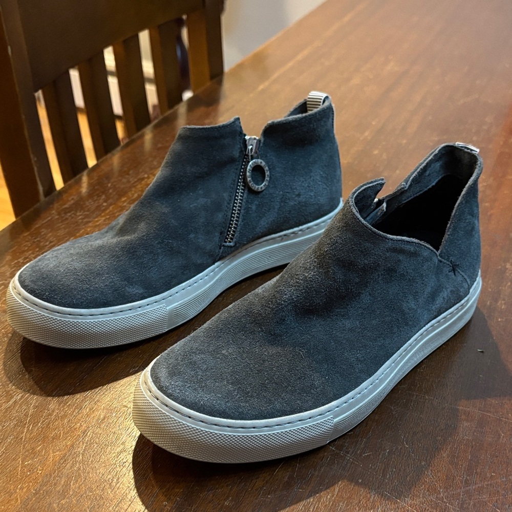 Fiorentini‎ + Baker BOLT BRIE Grey Suede Sneakers